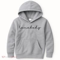 Homebody Stay At Home Gift For Introvert Kids Hoodie thumb 0