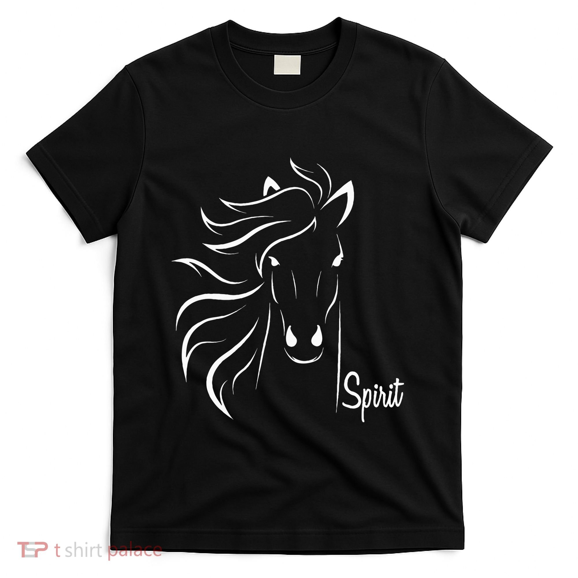 Horse Spirit Animal For Riding Lovers Feel Free Gift Idea T-Shirt