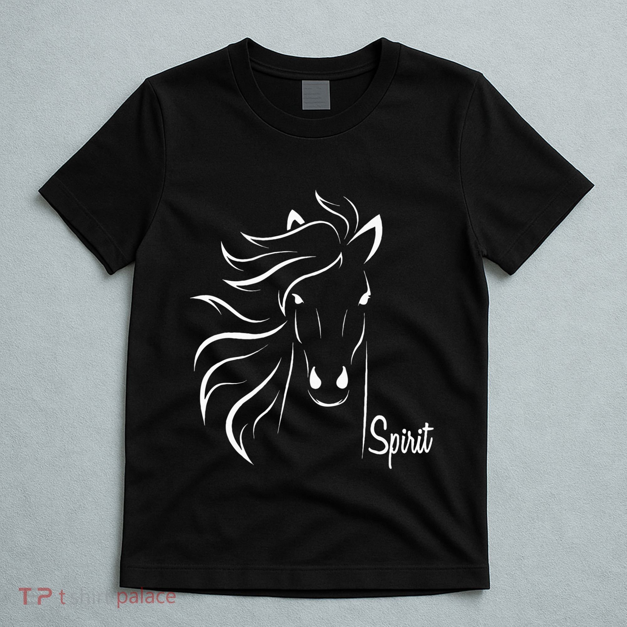 Horse Spirit Animal For Riding Lovers Feel Free Gift Idea T-Shirt
