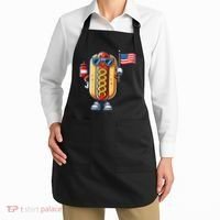 Hotdog Sunglasses American Flag Apron thumb 2