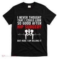 Hip Surgery Art For Wo Hip Replacet Recovering T-Shirt thumb 0