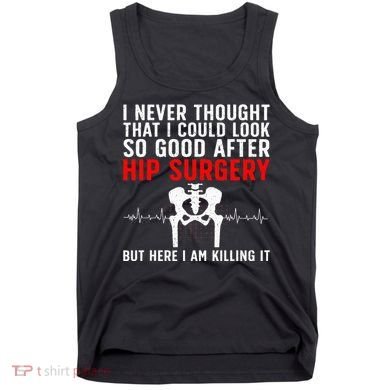Hip Surgery Art For Wo Hip Replacet Recovering Tank Top