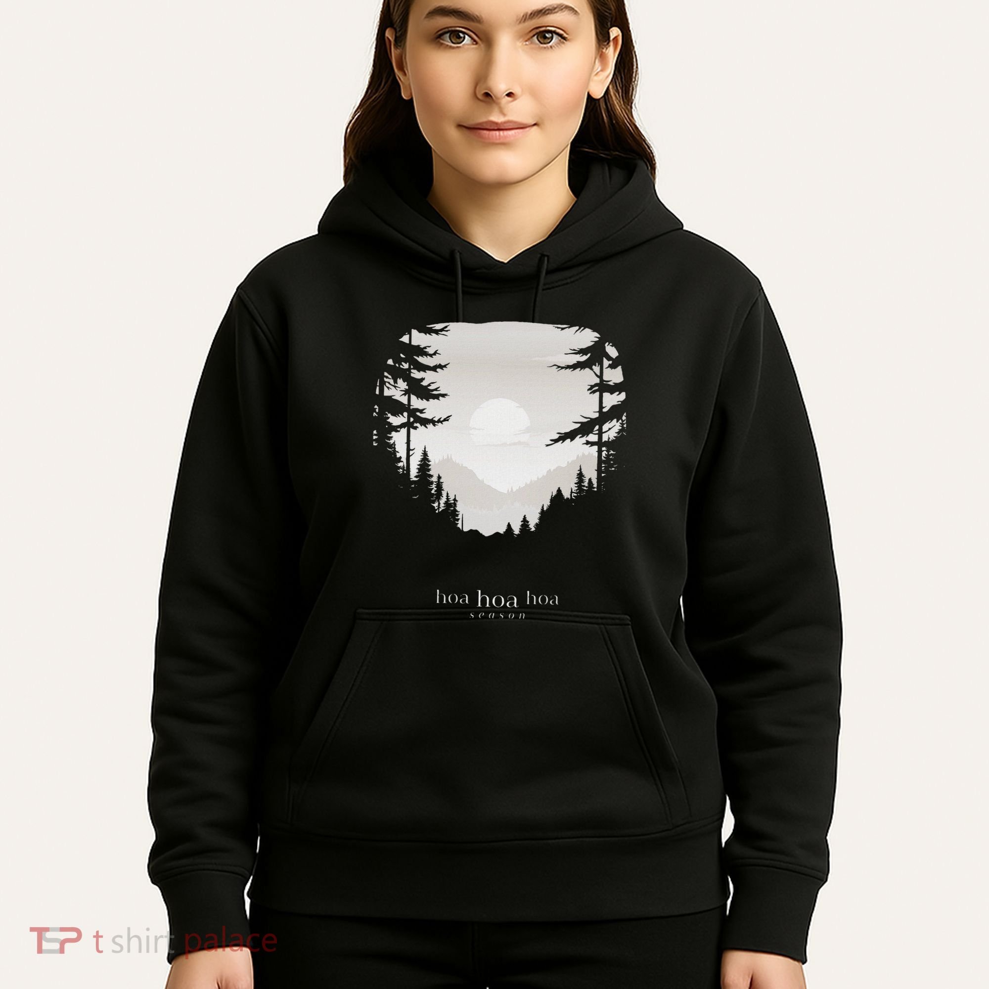 Hoa Season Autumn Fall Mist Trendy Graphic Hoodie
