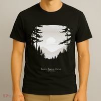 Hoa Season Autumn Fall Mist Trendy Graphic T-Shirt thumb 3