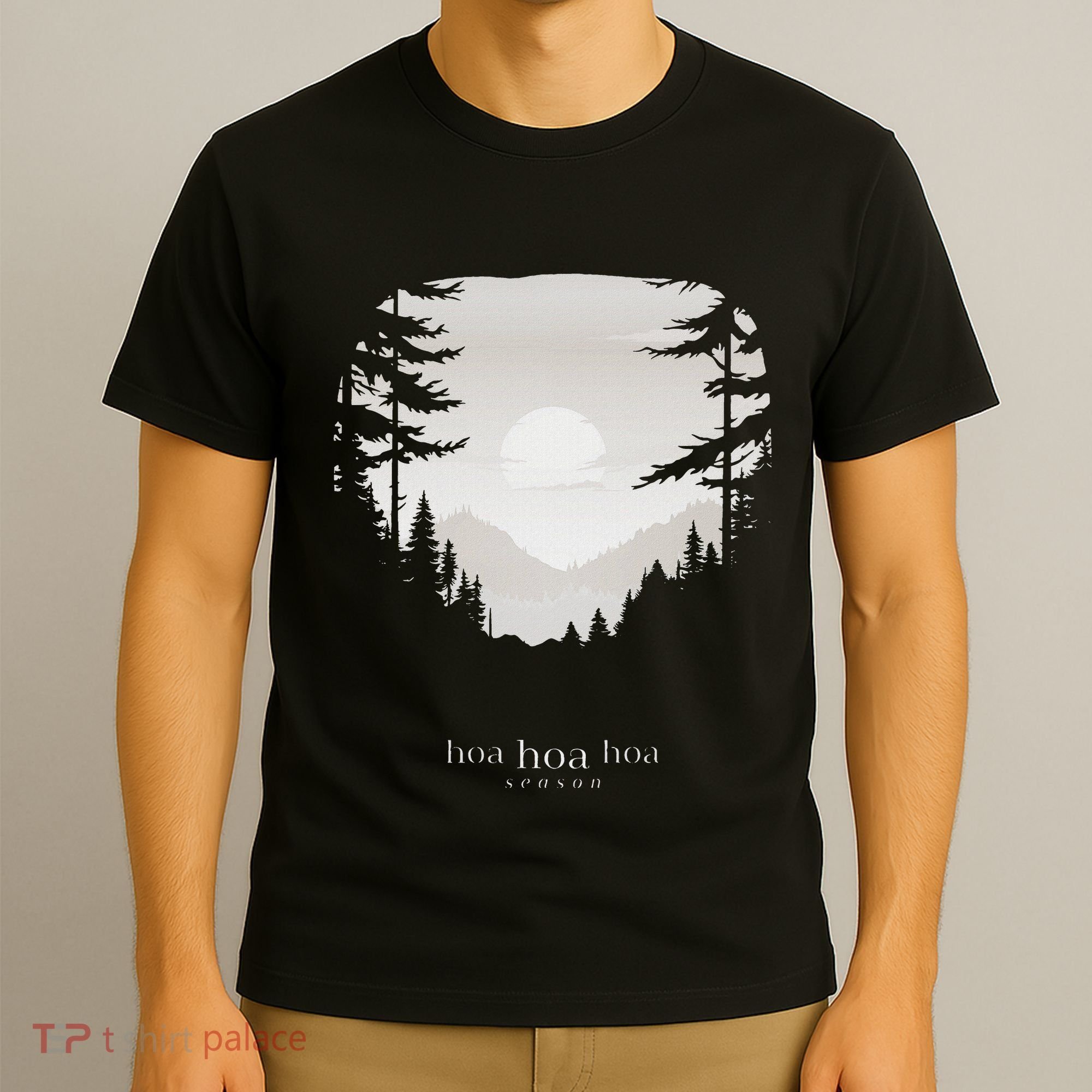 Hoa Season Autumn Fall Mist Trendy Graphic T-Shirt
