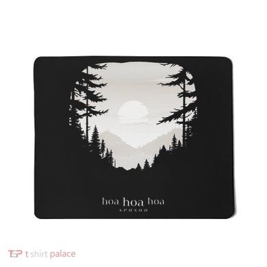 Hoa Season Autumn Fall Mist Trendy Graphic Mousepad