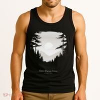 Hoa Season Autumn Fall Mist Trendy Graphic Tank Top thumb 3
