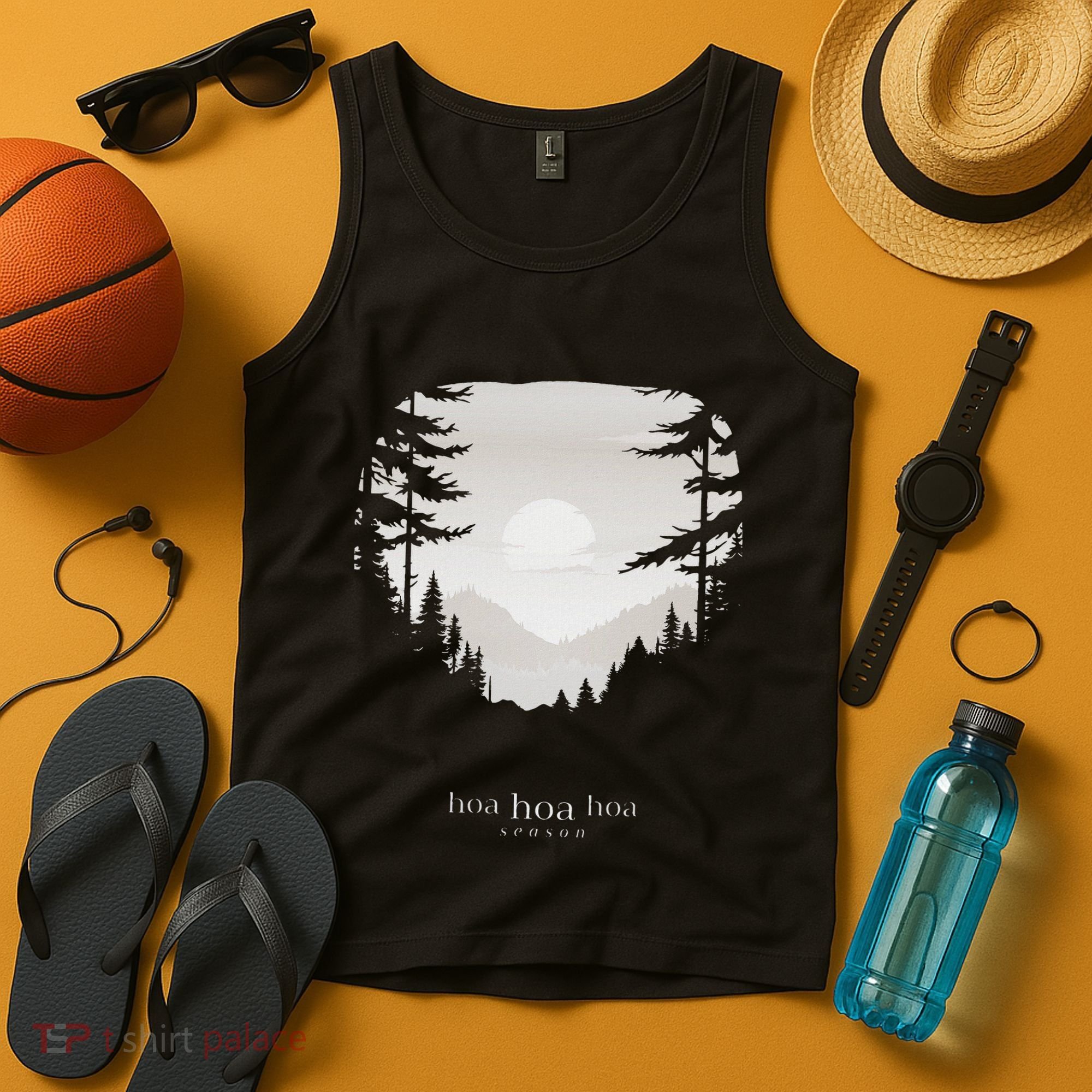 Hoa Season Autumn Fall Mist Trendy Graphic Tank Top
