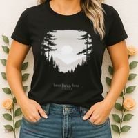 Hoa Season Autumn Fall Mist Trendy Graphic Women's T-Shirt thumb 2