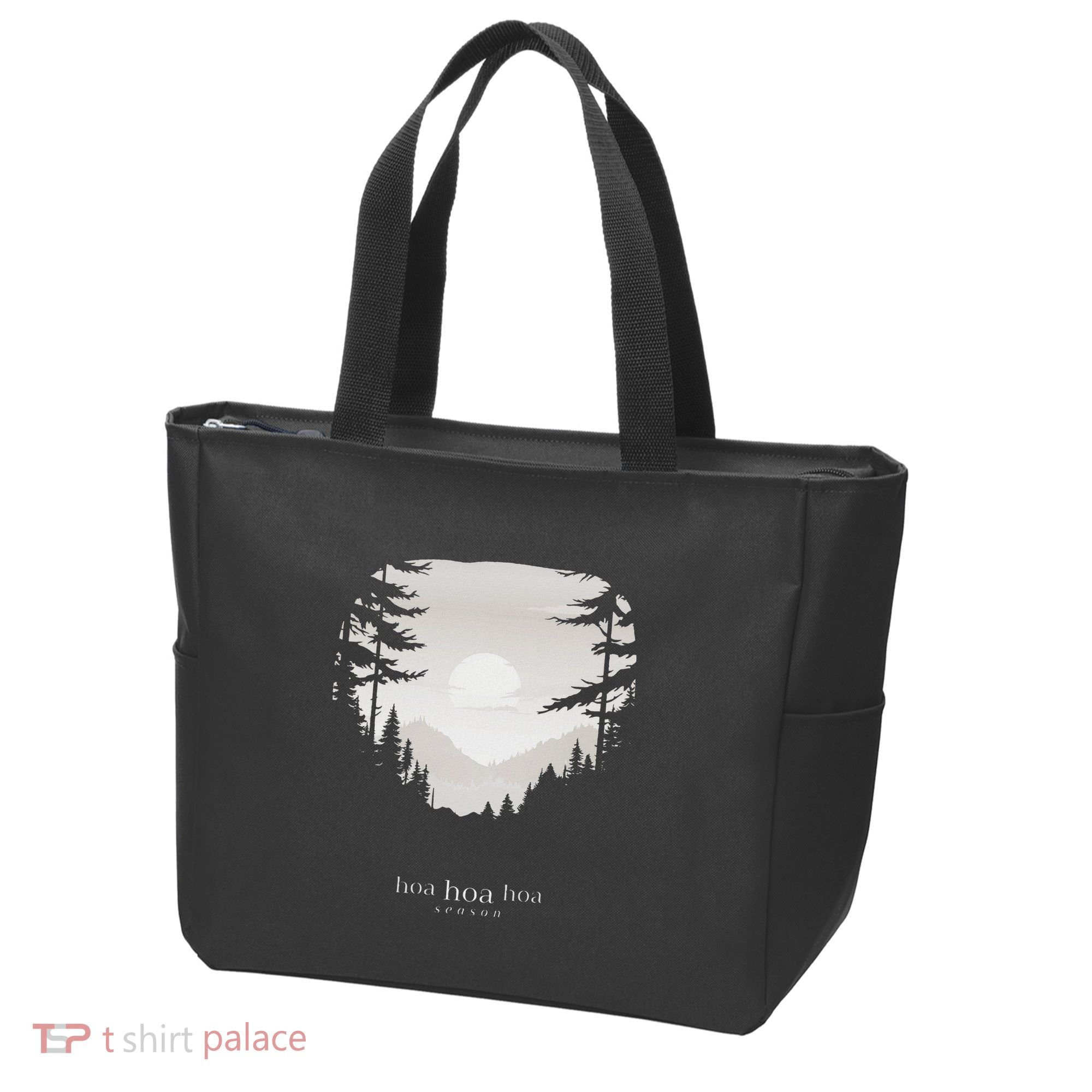Hoa Season Autumn Fall Mist Trendy Graphic Tote Bag
