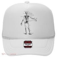 Human Skeleton Anatomy Drawing Diagram Hat thumb 0