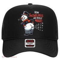 How Snowflakes Are Really Made Christmas Funny Snow Funny Gift Hat thumb 0