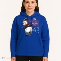 How Snowflakes Are Really Made Christmas Funny Snow Funny Gift Hoodie thumb 5