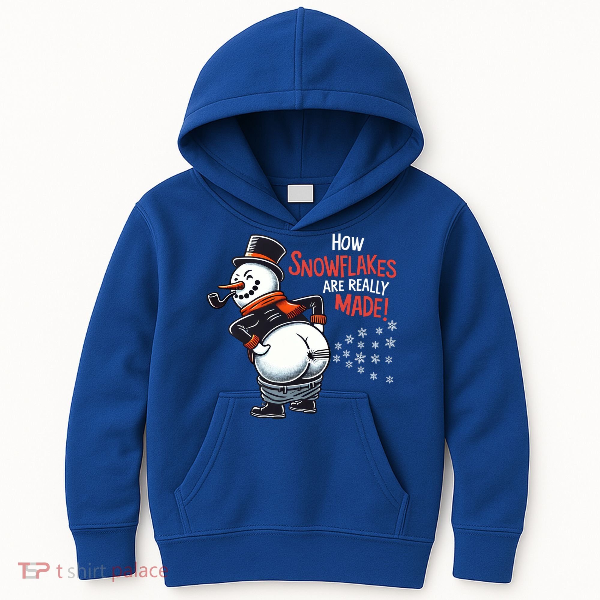 How Snowflakes Are Really Made Christmas Funny Snow Funny Gift Kids Hoodie