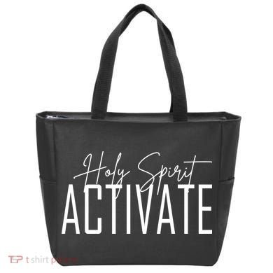 Holy Spirit Activate Tote Bag