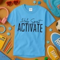 Holy Spirit Activate Kids T-Shirt thumb 3