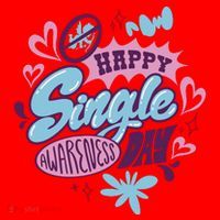 Happy Single Awareness Day Santa Hat thumb 1