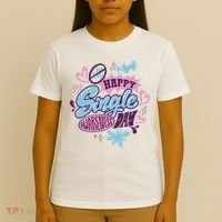 Happy Single Awareness Day T-Shirt thumb 4