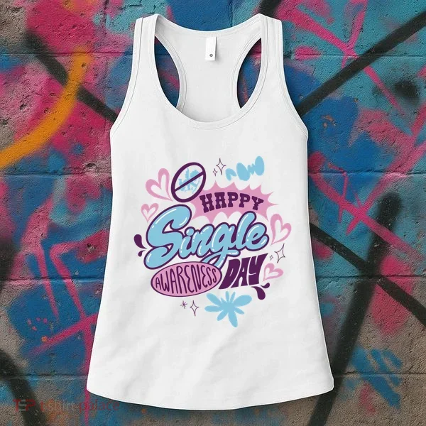 Happy Single Awareness Day Women's Tank Top