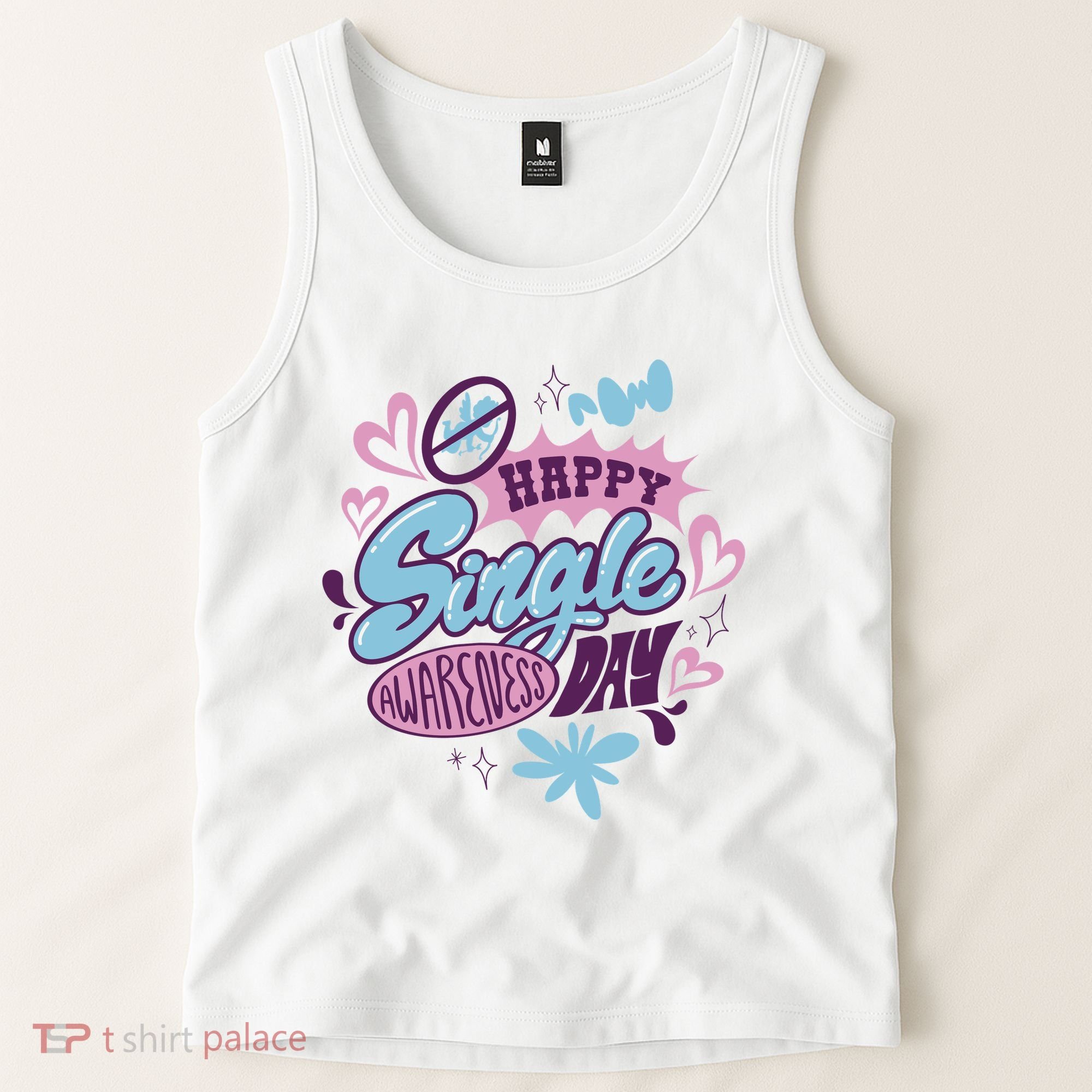 Happy Single Awareness Day Tank Top