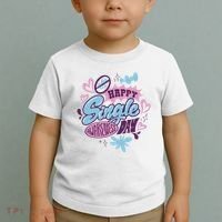 Happy Single Awareness Day Toddler T-Shirt thumb 2