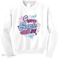 Happy Single Awareness Day Kids Sweatshirt thumb 0