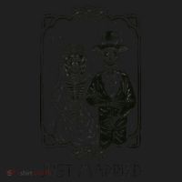 Halloween Skeletons Bride And Groom Just Married Funny Beanie thumb 2