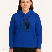 Halloween Skeletons Bride And Groom Just Married Funny Hoodie thumb 5
