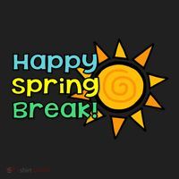 Happy Spring Break Sun Women's Sweatshirt thumb 2