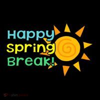 Happy Spring Break Sun Toddler Hoodie thumb 2