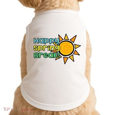 Happy Spring Break Sun Doggie Tank