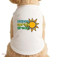 Happy Spring Break Sun Doggie Tank thumb 0