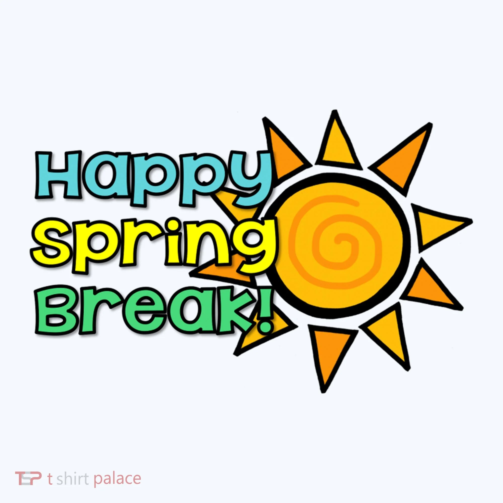Happy Spring Break Sun Doggie Tank