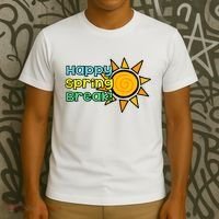 Happy Spring Break Sun T-Shirt thumb 3