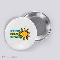 Happy Spring Break Sun Button thumb 0