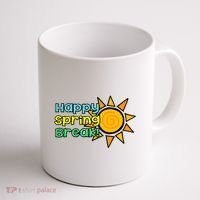 Happy Spring Break Sun Coffee Mug thumb 1