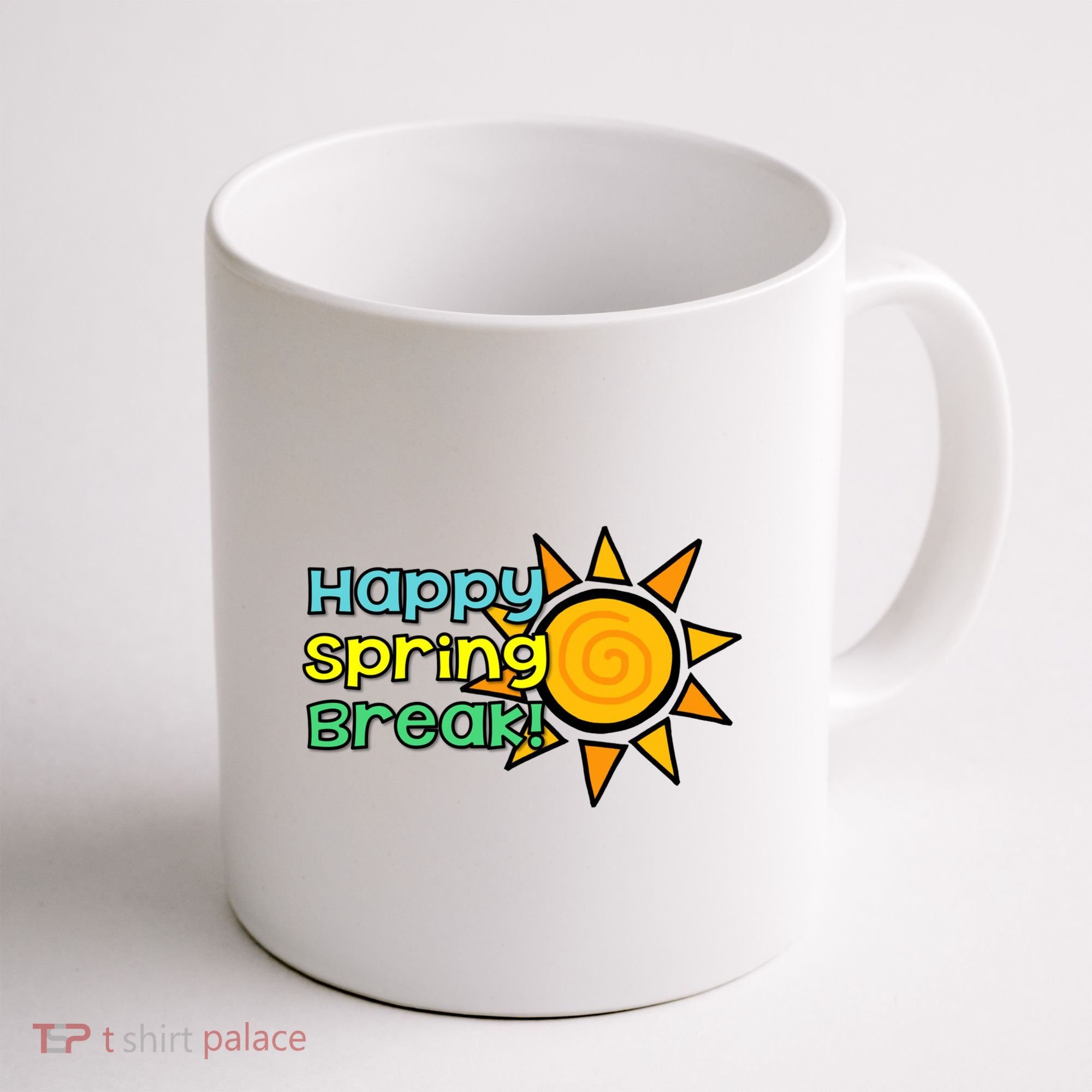 Happy Spring Break Sun Coffee Mug