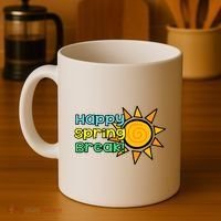 Happy Spring Break Sun Coffee Mug thumb 4