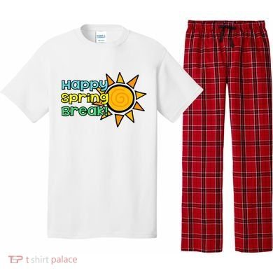 Happy Spring Break Sun Pajama Set