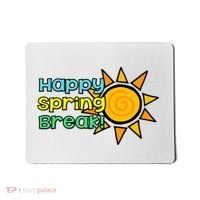 Happy Spring Break Sun Mousepad thumb 0