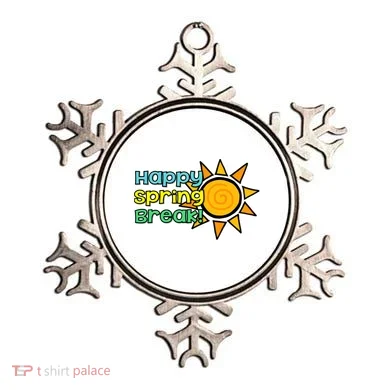 Happy Spring Break Sun Ornament