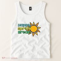 Happy Spring Break Sun Tank Top thumb 2