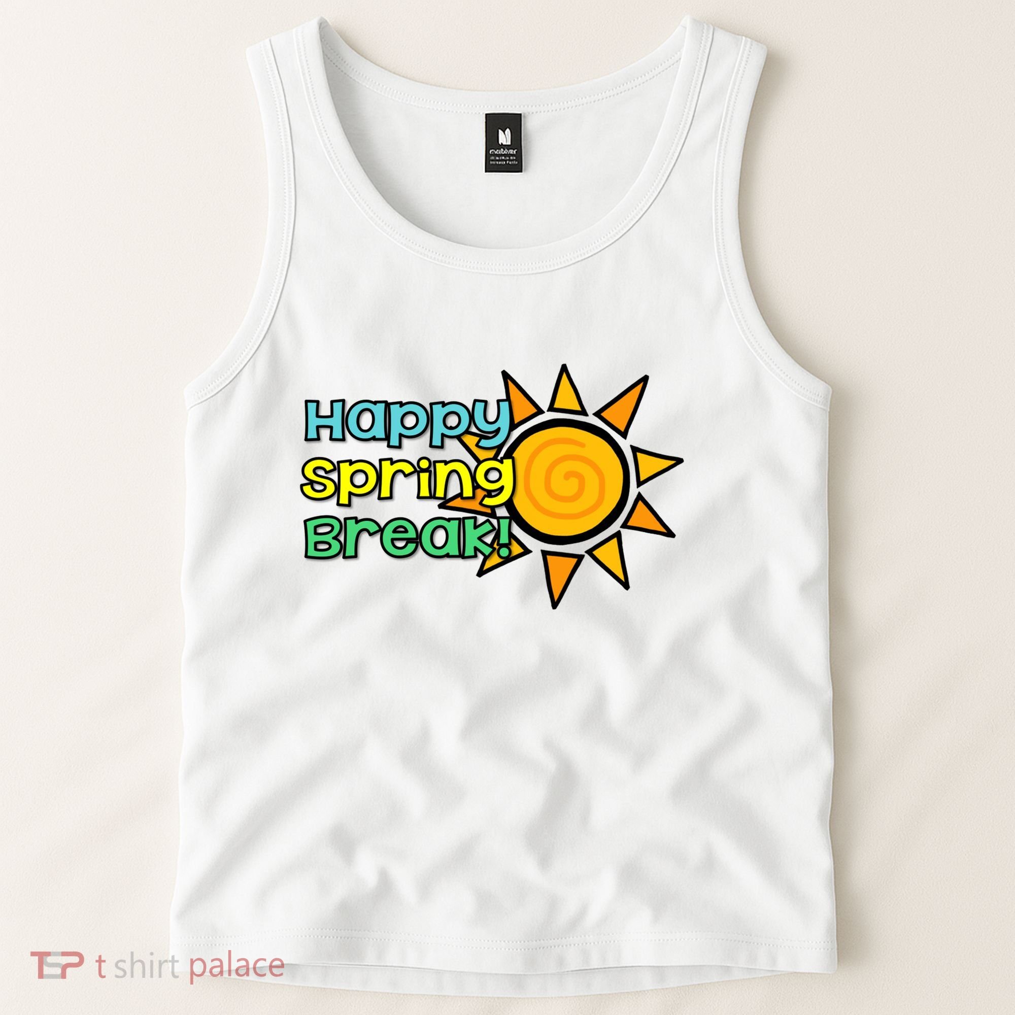 Happy Spring Break Sun Tank Top