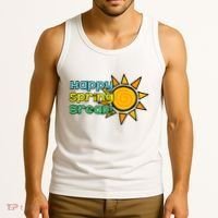 Happy Spring Break Sun Tank Top thumb 3