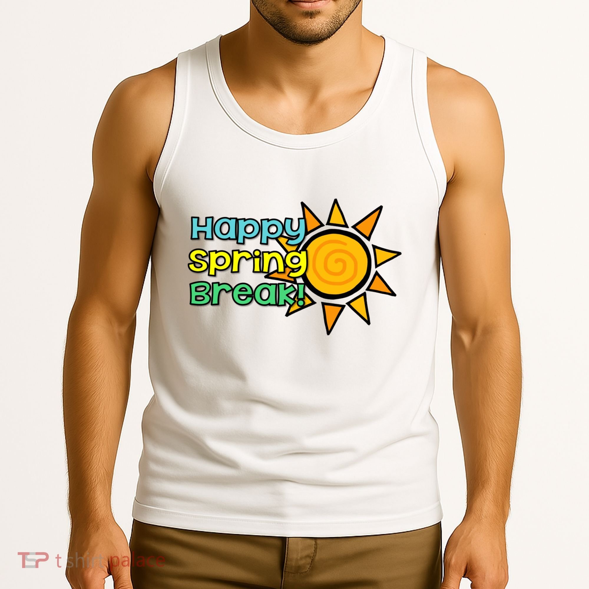 Happy Spring Break Sun Tank Top