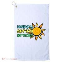 Happy Spring Break Sun Golf Towel thumb 0