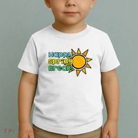 Happy Spring Break Sun Toddler T-Shirt thumb 2