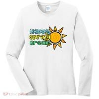 Happy Spring Break Sun Women's Long Sleeve Shirt thumb 0
