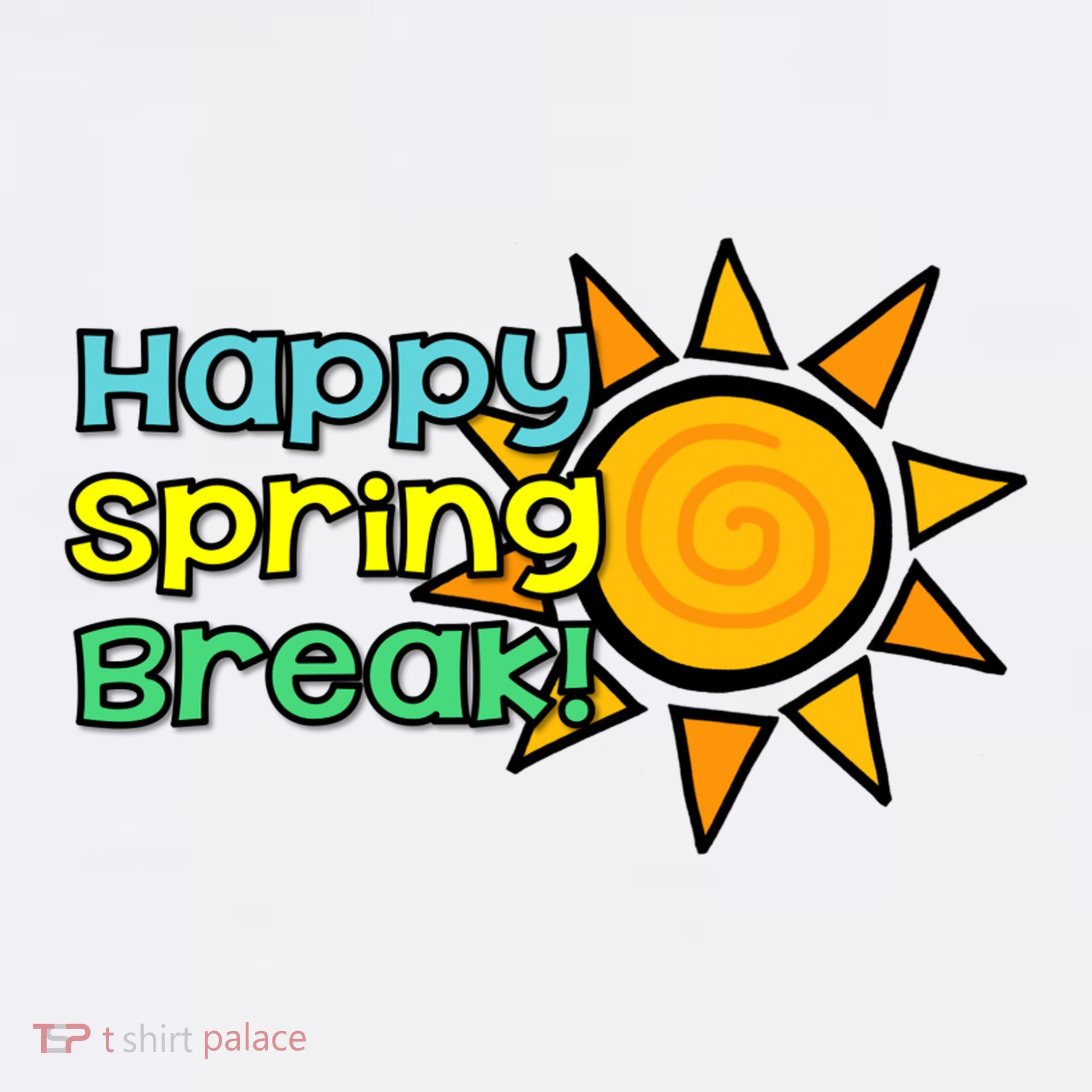 Happy Spring Break Sun Women's Long Sleeve Shirt