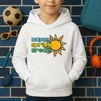 Happy Spring Break Sun Kids Hoodie thumb 2